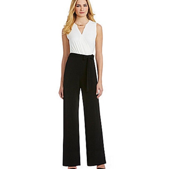 black calvin klein jumpsuit